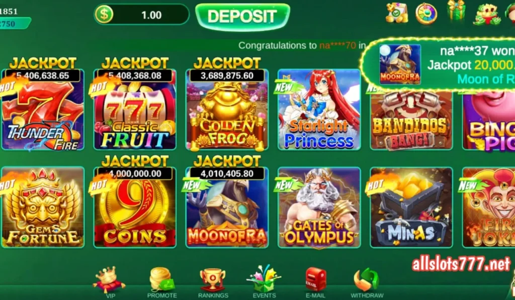 Winli Slots Game