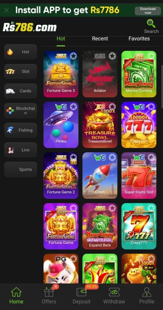 RS786 Game