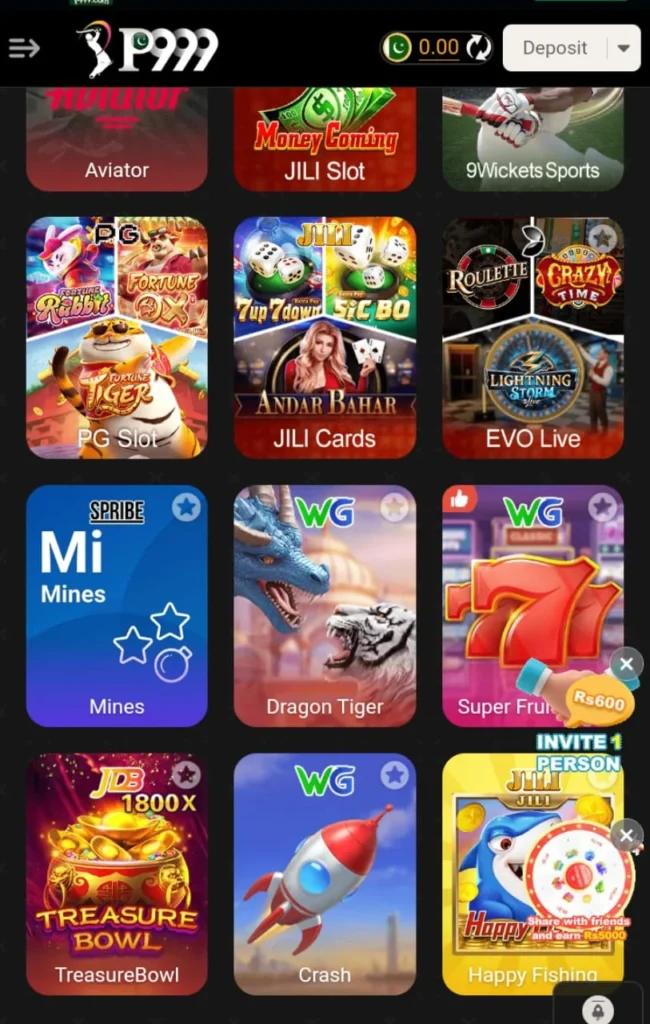 P999 Game