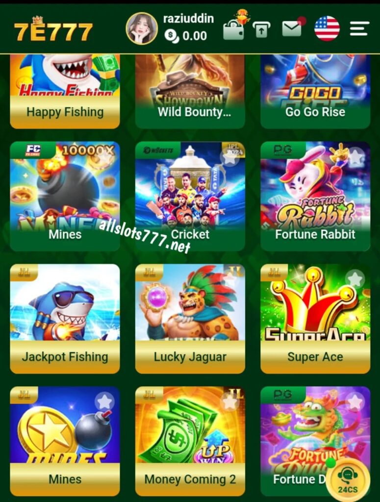 7E777 Game